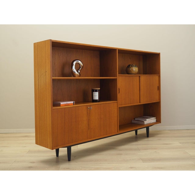 Teak Bookcase by Westergaards Møbelfabrik, 1960s For Sale - Image 6 of 15