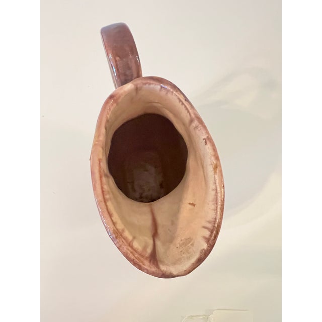 1930s Earthenware Marbled Glaze Pitcher For Sale In San Antonio - Image 6 of 7