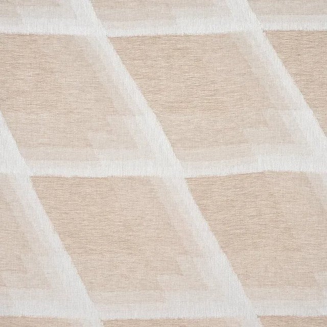 Sample- Schumacher Canso Casment Fabric in Natural For Sale