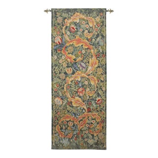 Acanthus Leaf - Gold Loom Woven Tapestry - 100 X 72 Cm (3'3" X 2'4") - Requires Rod Size 2 For Sale