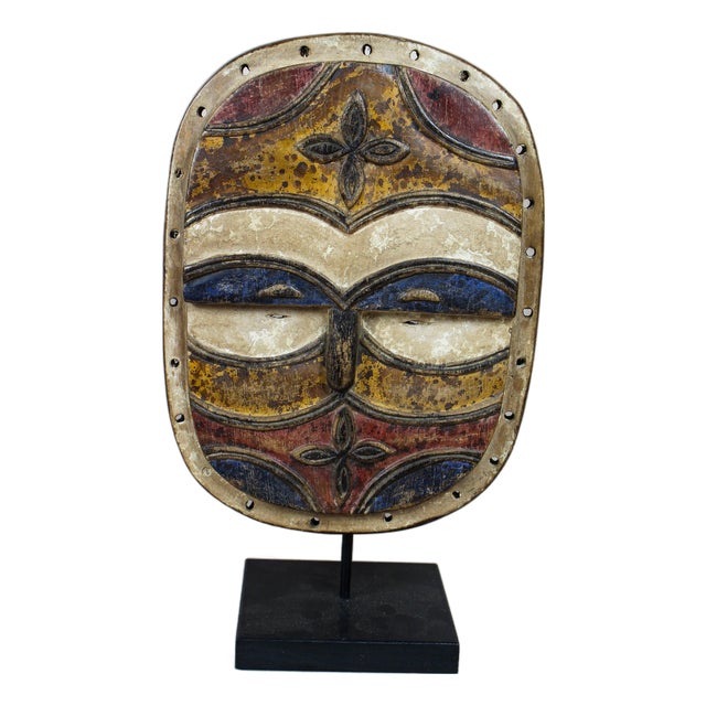 Teke Mask in Wood For Sale