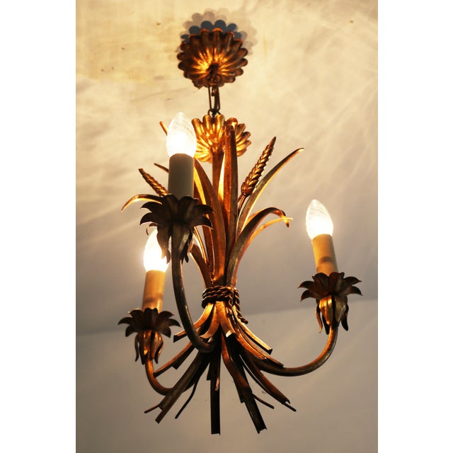 Hollywood Regency Chandelier by Hans Kögl, 1970s For Sale - Image 4 of 9
