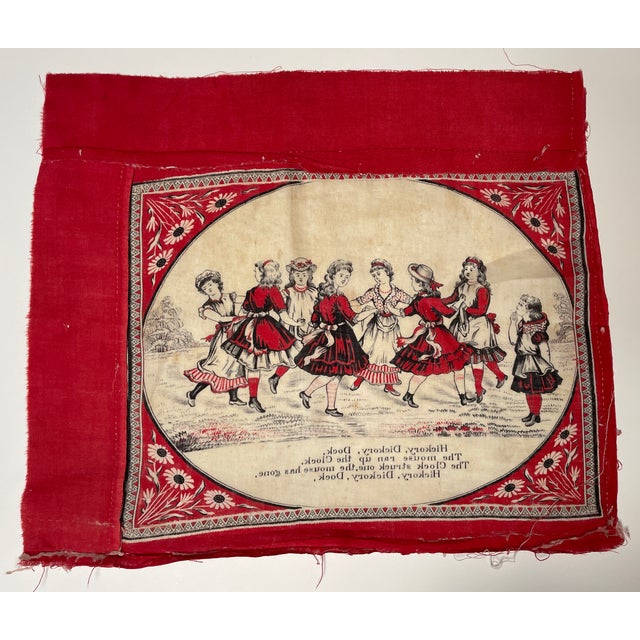 1880s Storybook Bandana Quilt Squares - Collection of Six For Sale In Monterey, CA - Image 6 of 8