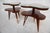 Mid-Century Modern Pair of Mid-Century Three Leaf Clover / Cloud Side Tables For Sale - Image 3 of 18