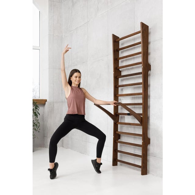 Brown Prime Walnut Wall Bar by Eternal Creek For Sale - Image 8 of 13