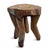 Unusal vintage Naga stool table carved from a single piece of wood. Use as a tall stool or unique table art piece.
