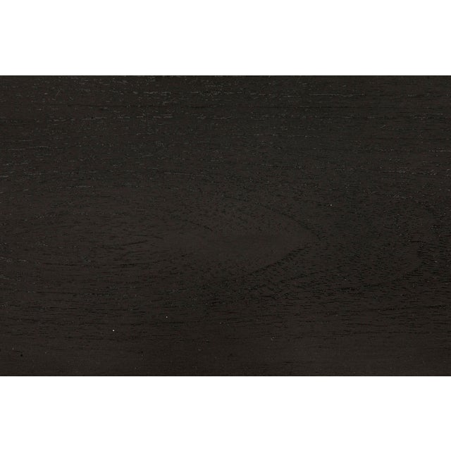 Elegance interpreted, this solid mahogany console is distinguished by its clean lines, expert handcraftsmanship, and the...