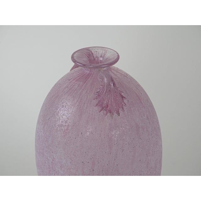 Italian Murano Glass Vase, 1970s For Sale - Image 6 of 9
