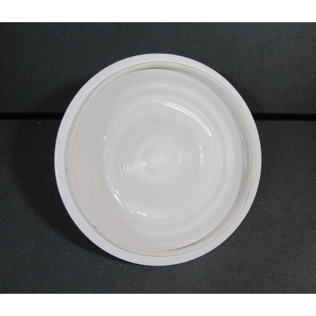 Antique Williams-Sonoma White Italian Large Soup Tureen, 130 Oz For Sale - Image 10 of 11