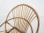 Wood Rattan & Metal Lounge Chair from Rohe Noordwolde, the Netherlands, 1950s For Sale - Image 7 of 10