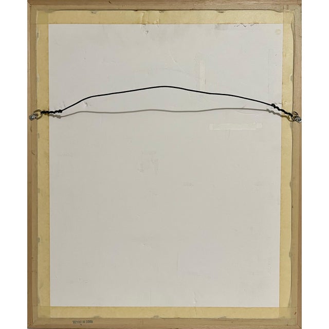 Theresa Bernstein, Abstract Still Life Oil Painting with Ink Theresa Bernstein Flowers in Vase, 1994 For Sale In Miami - Image 6 of 7