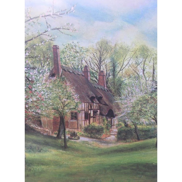 Anne Hathaway's Cottage Print by John Burt 1976 | Chairish