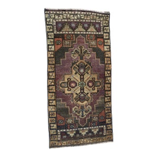 Vintage Bohemian Anatolian Rug For Sale