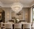 21st Century Tropical Palmette Chandelier by Fabio LTD For Sale - Image 6 of 6