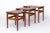 Mid-Century Modern Teak Nesting Tables, Denmark, 1970s, Set of 3 For Sale - Image 4 of 10