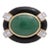 David Webb 18kt, Platinum and Diamond - Jade & Onyx Ring For Sale