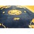 Navy Blue 1980s Blue Dragon Modern Vintage Chinese Art Deco Carpet Knotted Wool Oval Rug For Sale - Image 8 of 9