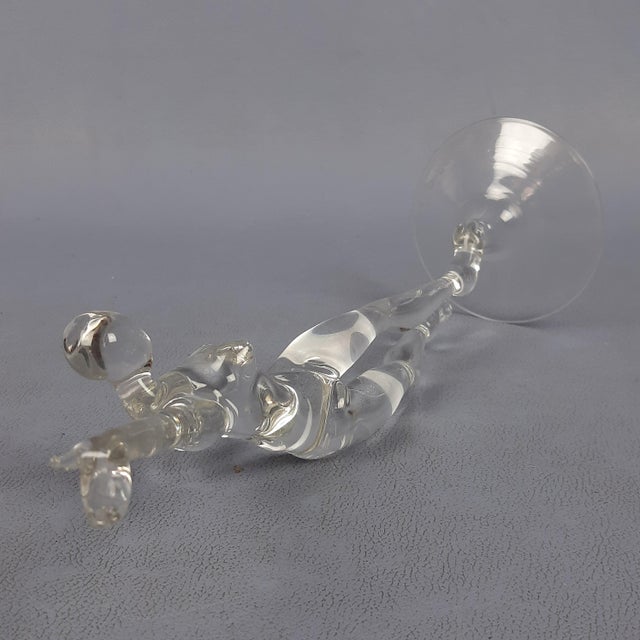 Glass Sculpture of Ballerina by Amanzio Bormioli, 20th Century For Sale - Image 9 of 17