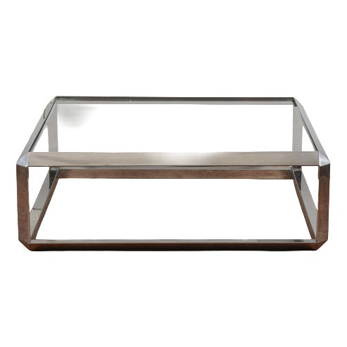 Coffee Table by Alberto Rosselli for Saporiti For Sale