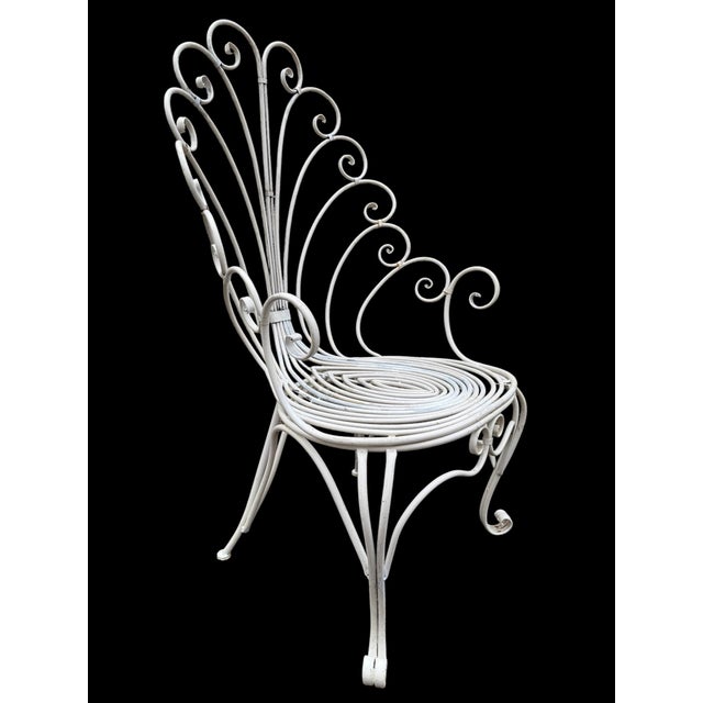 Metal Set of Provençal Iron Armchairs, 1960 For Sale - Image 7 of 13