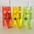 Mid-Century Modern Rainbow Giant Lucite Pop Art Clothespins - Set of 6 For Sale - Image 3 of 12