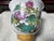 Rose Late 20th Century Kangxi Signed Chinese Famille Rose Flower Cups W/Poem Hand Painted - a Pair For Sale - Image 8 of 12