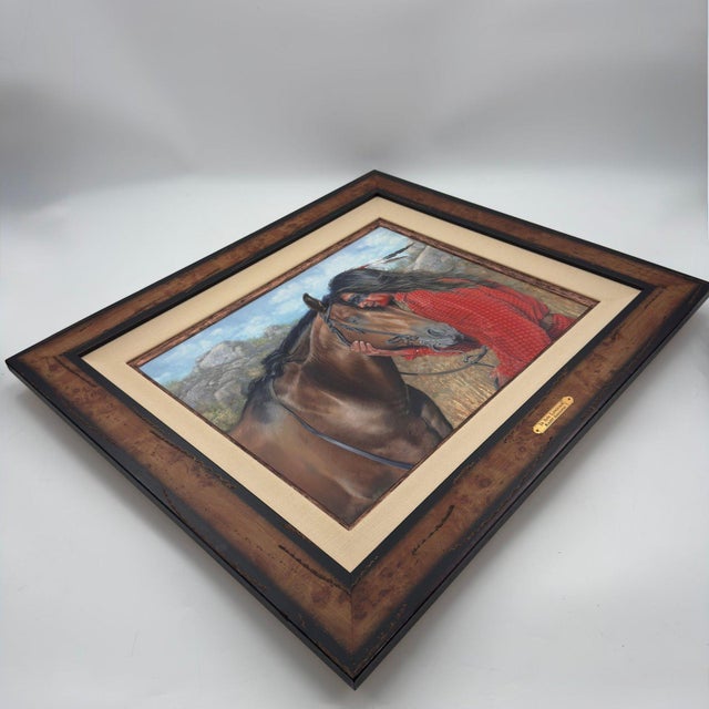 Vintage Randy Galloway “In Any Language” Signed Limited Edition Giclée on Canvas 10/150 For Sale - Image 9 of 12