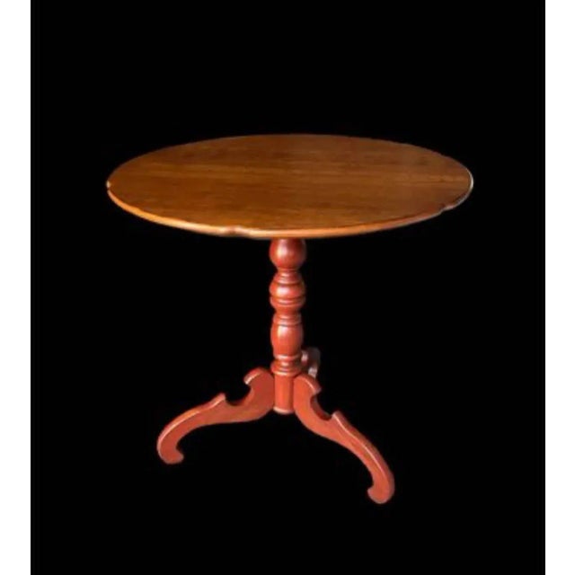 Pennsylvania House Numbered Cherry Tilt-Top Side Accent Bedside Vintage Table Mom is downsizing and she has owned this...