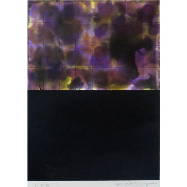 Paper Yutaka Yoshinaga Abstract Aquatint With Etching For Sale - Image 7 of 12