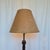 Mid 20th Century Neoclassical Frederick Cooper Mahogany Brass Table Lamp W/ Shade For Sale - Image 9 of 10