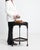 19th Century 19th Century United Kingdom Deep Ebony Black Ebonized Tripod Side Table For Sale - Image 5 of 11