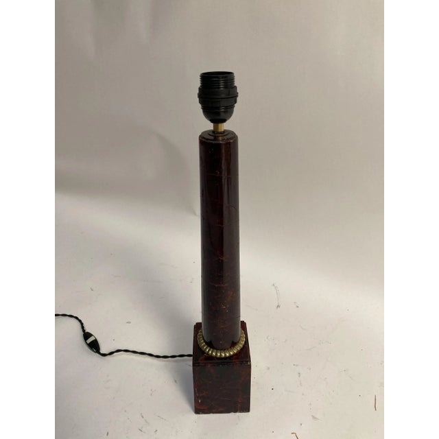 Mid-Century Modern Fractal Resin Lamp by Marie-Claude De Fouquières For Sale - Image 3 of 7