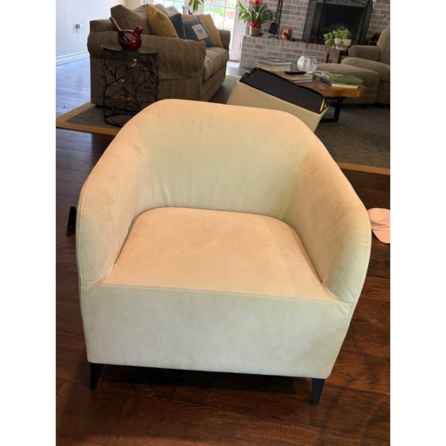 Contemporary Ligne Roset Arm Chairs Set of Two For Sale - Image 3 of 15