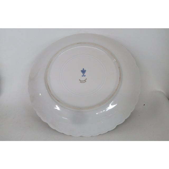 Ceramic Oscar Schlegelmilch Cameo Germany Hand Painted Porcelain Decorative Plate 4665b For Sale - Image 7 of 14