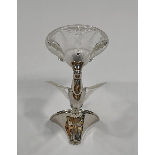French Art Deco Wall Sconces by Boris Lacroix 1930s France - A Pair For Sale - Image 6 of 14