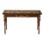 20th Century George III Style Side Table/Desk With Italian Marble/Semi-Precious Stone Specimen Chess Board Table Top For Sale