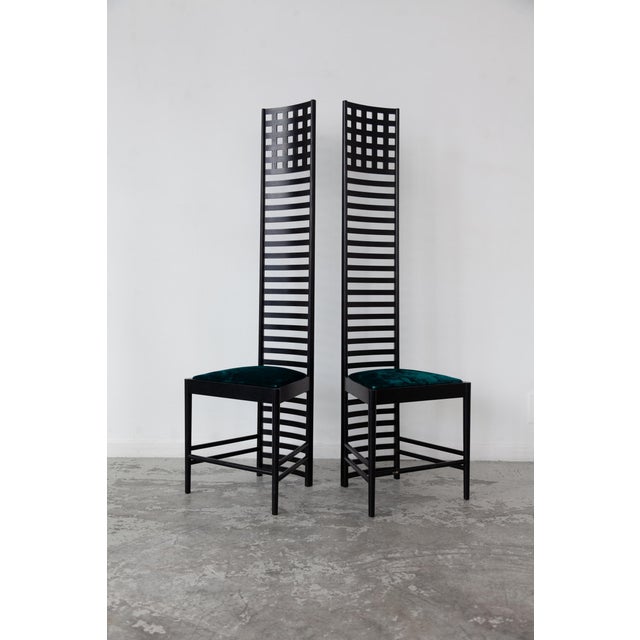 Charles Rennie Mackintosh Hill House Chair attributed to Charles Rennie Mackintosh For Sale - Image 4 of 13