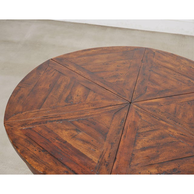Theodore Alexander Castle Bromwich Mahogany Jupe Dining Table For Sale - Image 11 of 18