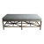 Late 20th Century McGuire Furniture “Cat’s Cradle” Bench by Barbara Barry For Sale