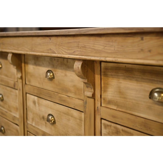 Wood 9-Drawer Workshop Cabinet, 1950s For Sale - Image 7 of 14