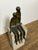 Mid-Century Modern C. 1980s Ramiz Barquet Modernist Bronze Figural Sculpture For Sale - Image 3 of 12