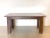 Mid-Century Modern Poplar Wood & Granite Coffee Table, 1970s For Sale - Image 3 of 8
