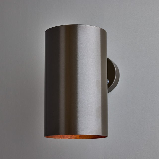 Hans-Agne Jakobsson C627/110 'Rulle' Sconce in Painted Bronze For Sale In Los Angeles - Image 6 of 12