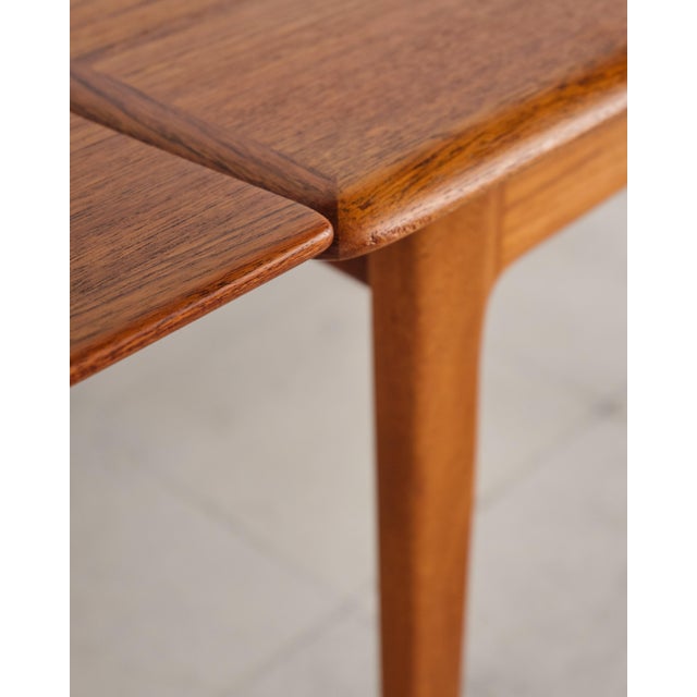 Mid-Century Modern Danish Extendable Dining Table in Teak by Svend Aage Madsen, 1960s For Sale - Image 11 of 18