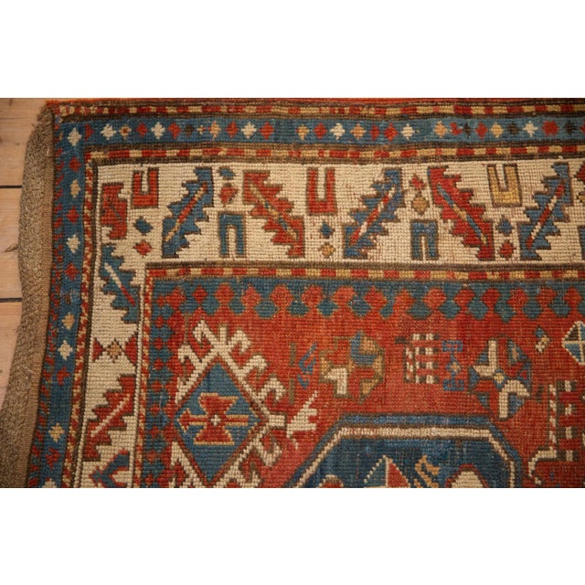 Red Antique Kazak Rug - 4'11" x 7'3" For Sale - Image 8 of 12