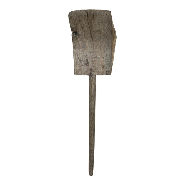 Antique 19th Century Hand Made Wooden Shovel For Sale