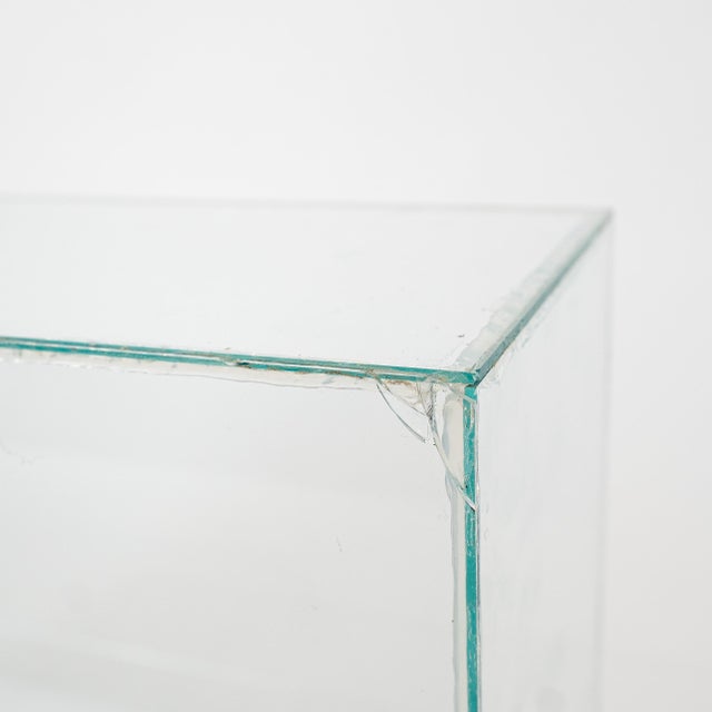 Antique Three-Masted Schooner Ship Model in Glass Case For Sale - Image 17 of 18