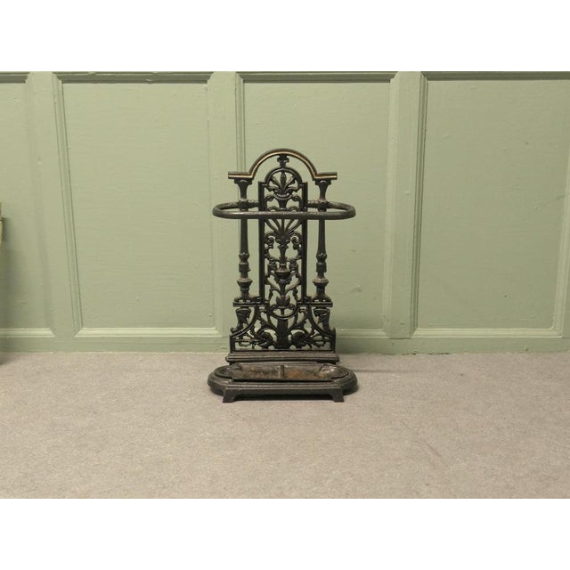 Umbrella Stand in Cast Iron, 1960 For Sale - Image 3 of 7