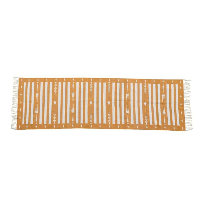 Not Yet Made - Made To Order Reina Rug, 2.5x8, Mustard For Sale - Image 5 of 5