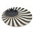 Melamine Relish Tray and Cracker Tray , Black and White For Sale